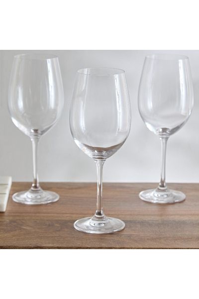 Home Box Aqua 6-Piece Crystal Stemware Glass Set 650 ml