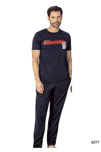 Pierre Cardin New Season Men's Short Sleeve Home Wear - Vr.E11.U3.E068.77.11.01