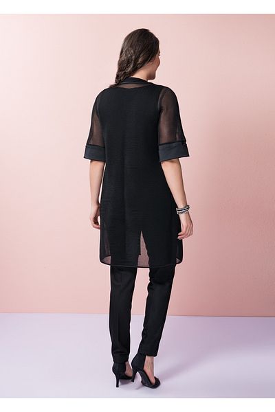 EVEN plus size Black Evening Dress Plus Size Women's Jacket