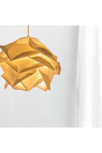 Maison Avf Modern Eva Gül Beyaz Tasarım Sarkıt Avize 45 cm