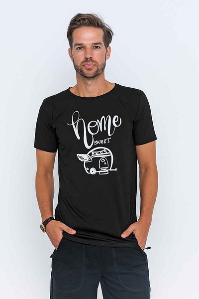 XCLSV SPORT Μπλουζάκι κάμπινγκ με στάμπα Home Sweet