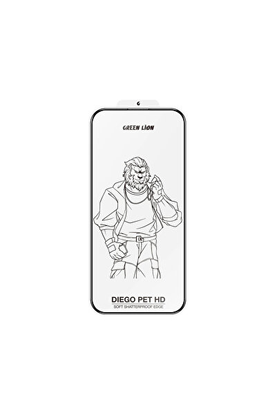 Green Lion Diego Pet Hd Screen Protector For Iphone 16 Pro Max - Clear