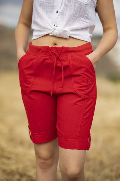 Heaven Ephesus Women's Linen Shorts (Ht Medium)- 2050