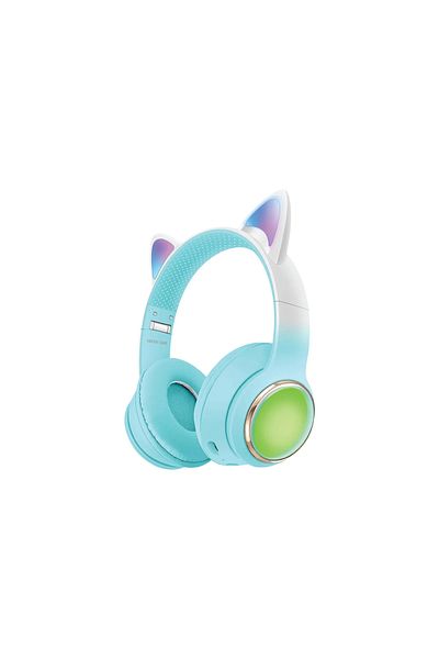 Green Lion Gl-400 Kids Wireless Head Phone - Blue