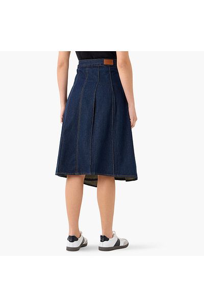 Lee Cooper DENIM PLEATED SKIRT