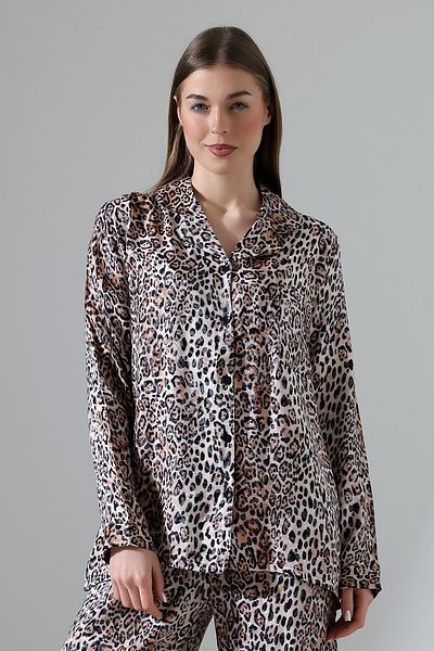 LİKAPA ΣΕΤ ΠΙΤΖΑΜΑ LIKAPASHOP VISCOSE JACQUARD ΜΑΚΡΥΜΑΝΙΚΟ