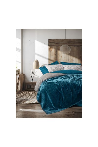Cotton Box Μονόκλινο Oyster Asorti Κουβέρτα Λάδι