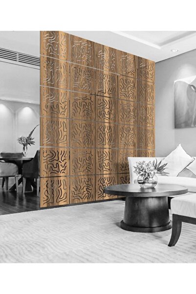 2holgun Lazer Kesim Sarkıt Paravan, Ahşap Seperatör, Panel Levha Seti Dekoras...