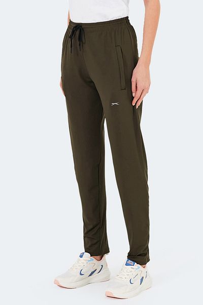Slazenger Pantaloni de trening pentru femei KARMOR Khaki