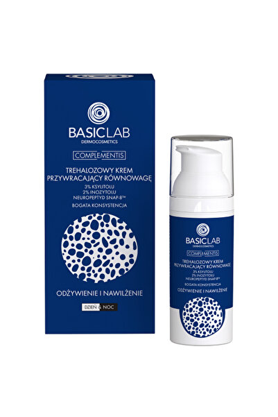 BASICLAB Basiclab TREHALOSE BALANCE-RESTORING KRÉM 3% XYLITOL, 2% INOSITOL, S...