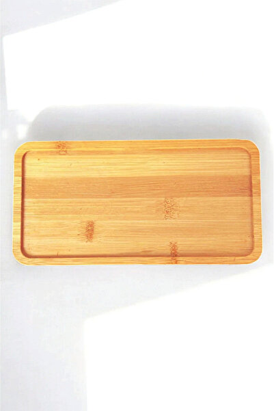 Bonjour Bamboo Rectangular Oil Pot Stand / Presentation Holder