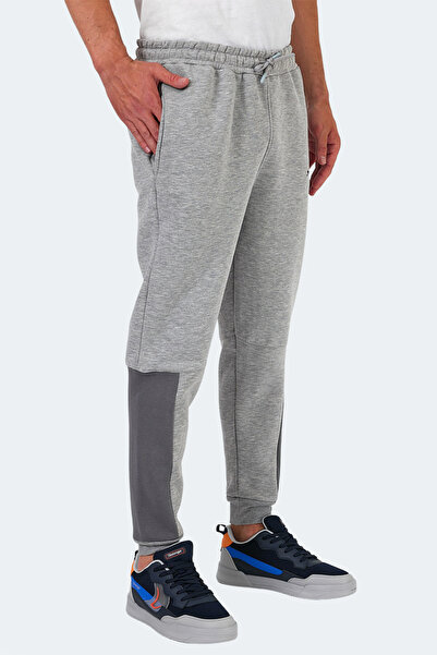 Slazenger KIARA I Erkek Cepli Gri Eşofman Altı