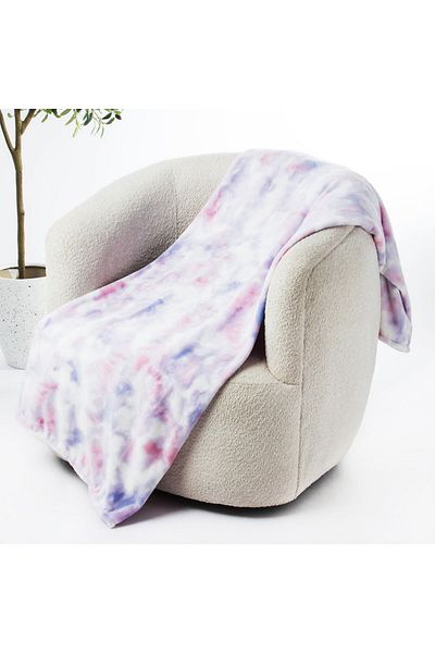 Orange Bed & Bath SUPER SOFT MARBLING  Blanket 152 × 178 cm