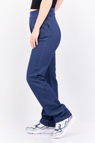 Robe Di Kappa Women Sportswear Fit Textured Training Pants, Navy Combo