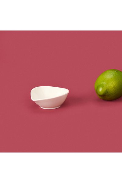 Paçi وعاء صلصة ليف - أبيض - 8 سم