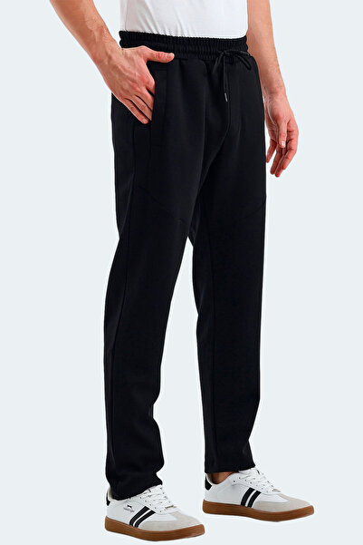 Slazenger VASHTI Erkek Cepli Siyah Eşofman Altı