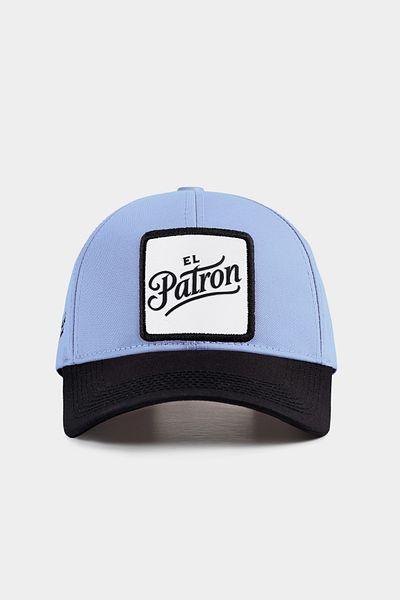 BlackBörk V1 Six El Patron Logo Μαύρο-μπλε καπέλο μπέιζμπολ