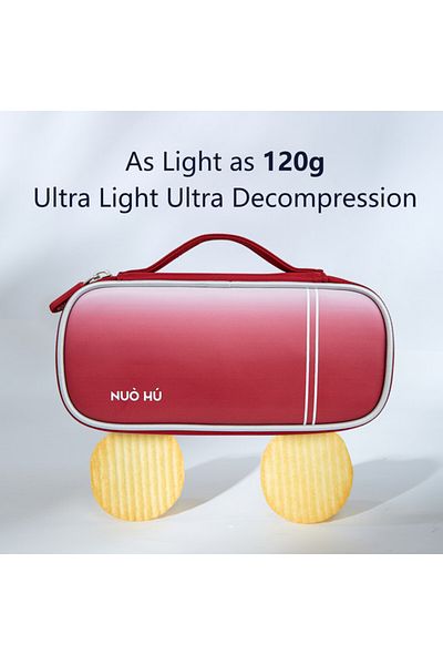 Nohoo Ergonomic Pencil Case - Baby Red