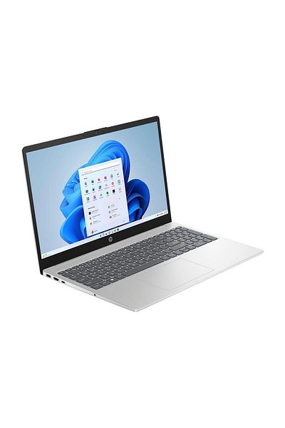 HP لابتوب - Ryzen 7-7730U 15.6 بوصة FHD 512 جيجا بايت SSD 16 جيجا بايت رام Windows 11 Home Silver