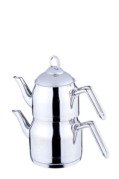 FMS Daisy Mini Size Steel Teapot Metal