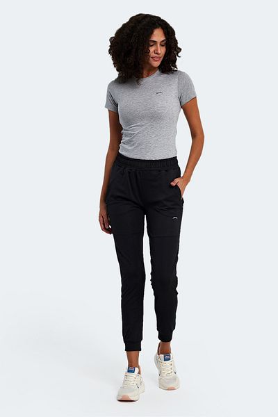 Slazenger Μαύρο Γυναικείο Φούτερ - RELATIVE