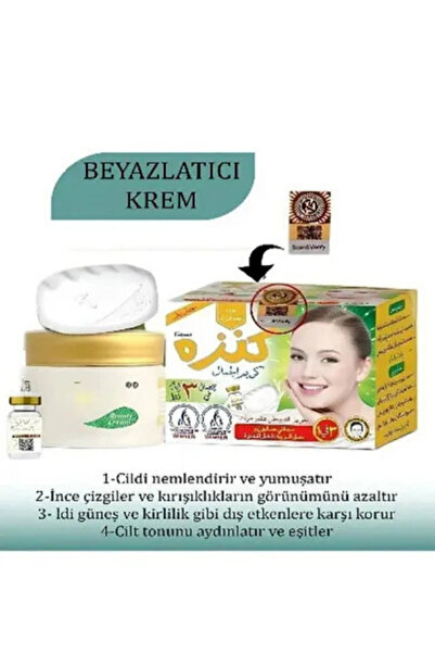 ORGİNALTECH 2kutu 2 Kutukanza Beyazlatıcı Krem Sabun Ve Serum Seti 2 Kutu