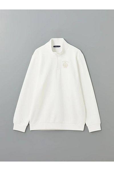 LC Waikiki LCWAIKIKI Мъжки суичър с щампа с дълги ръкави и дълги ръкави, класическа екрю
