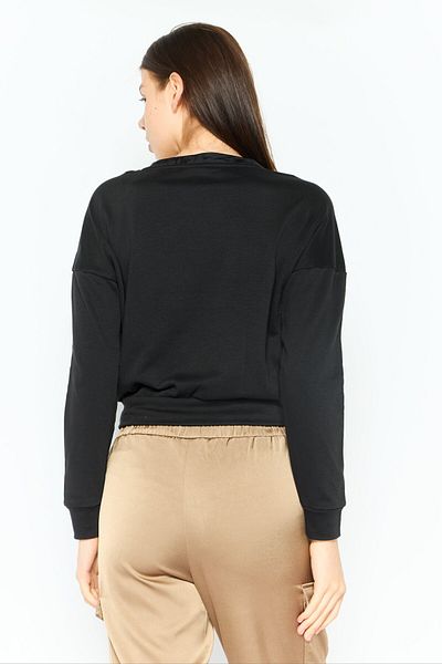 Puma Women Sportswear Fit Long Sleeves Training Sweatshirt, Black