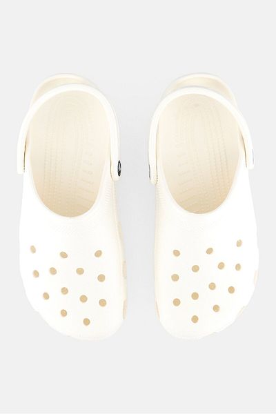 Crocs Men Sling Back Classic Clogs, White