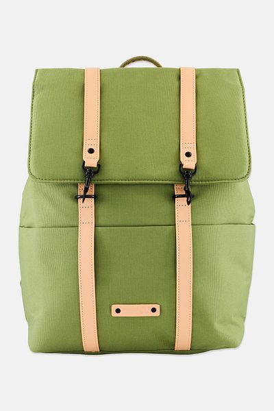 Nordland Women Textured Backpack 36 H x 28 L x 13 W cm, Olive