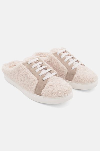 Kenneth Cole Women Medium Kam Cozy Slip On Mule, Beige