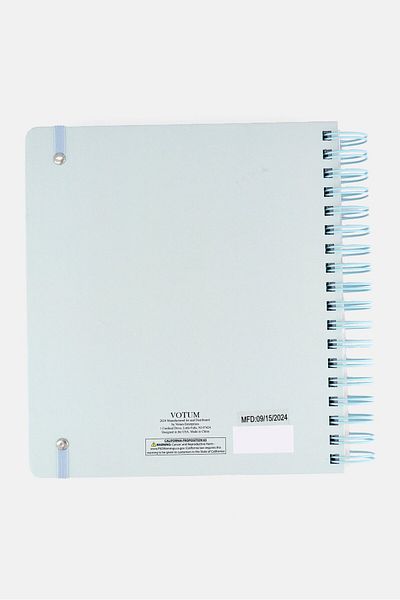 Votum Life Is Good Spiral Journal 2025, Mint Green