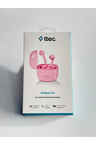 Ttec AirBeat Go TWS Bluetooth 5.1 IPX6 Dereceli Oyun Modunda 60ms Gecikme Süreli Kablosuz Kulaklık