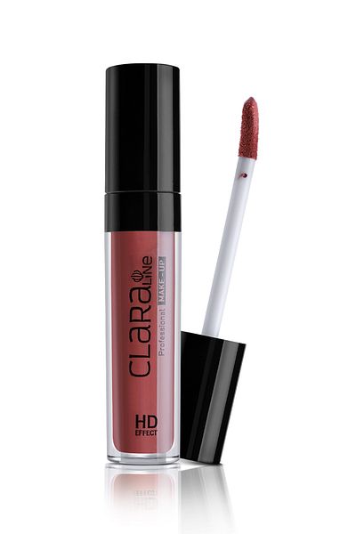 Clara Line Lipcream Matte Kiss Proof HD Effect 414 Nude Pink