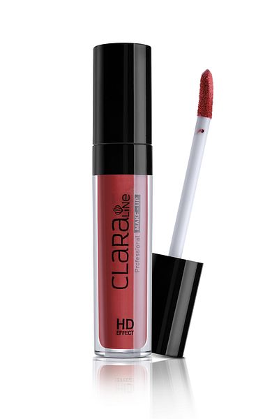 Clara Line Lipcream Matte Kiss Proof HD Effect 416 Fuchia
