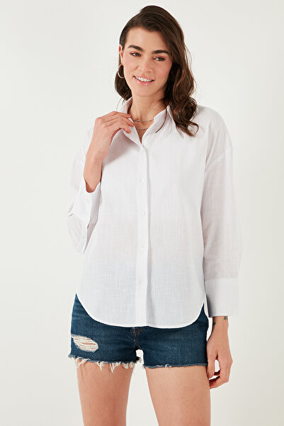 Lela Cotton Regular Fit Long Sleeve Solid Shirt Shirt Cf25S 168305