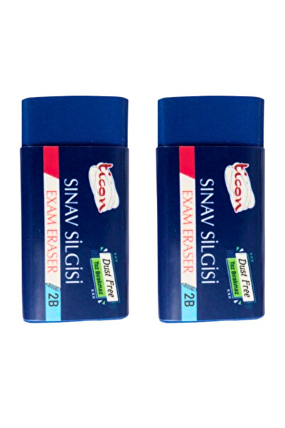 Glanart 2b Eraser pentru examen - 2 Dropless Ticon Dust