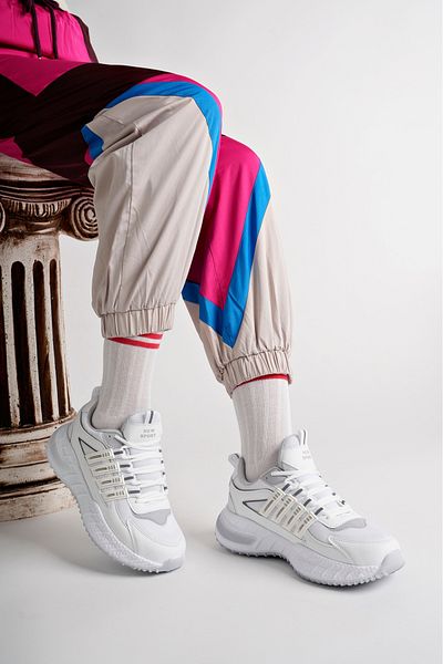 Moda Kadıköy ΛΕΥΚΑ UNISEX DAILY SPORTS SNEAKER ΠΑΠΟΥΤΣΙΑ