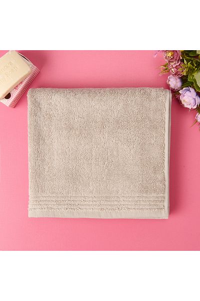 Evidea Soft Fly Foot Towel - Beige - 50X70 cm