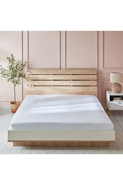 Home Box Hamilton Super King BCI Cotton Flat Sheet - 270x260 cm