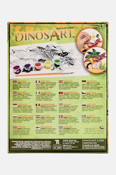dinosart Dino Window Pictures, Green