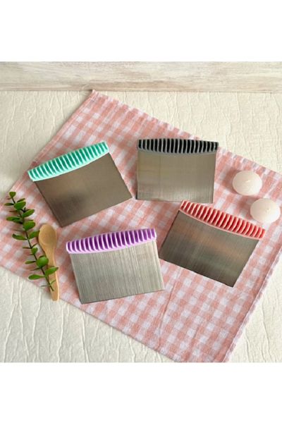 eryahome Stainless Steel Dough Cutting and Scraping Apparatus