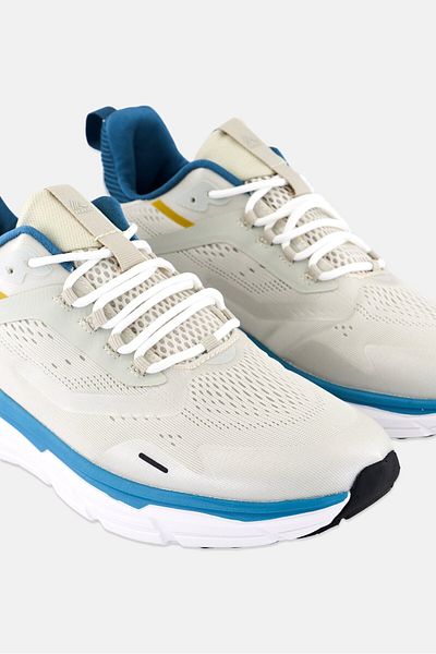 RBX Men Mesh Lightweight Lace Up Running Shoes, Light Grey
