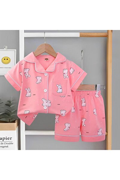 selvi wear First Quality 100% Cotton Children's Pajamas Set - Soft and Comfor...