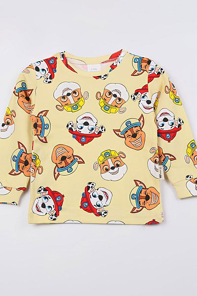 Beniizle Paw Patrol Patterned Men's Pajama Set
