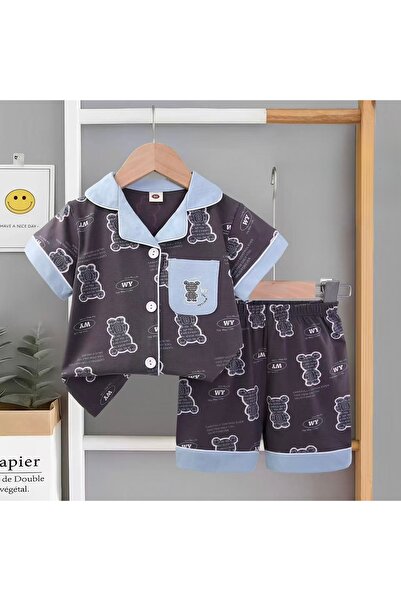 selvi wear First Quality 100% Cotton Children's Pajamas Set - Soft and Comfor...