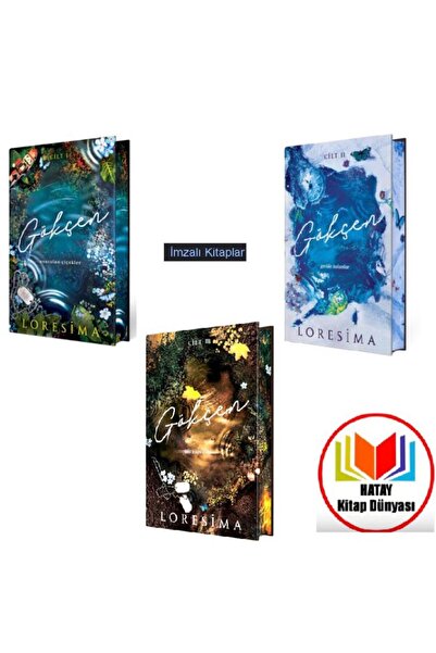 Ephesus Yayınları Gökçen Set Boyalı Ciltli 3 kitap