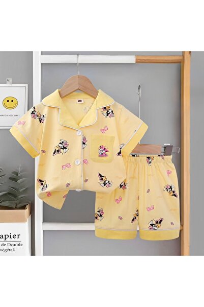 selvi wear First Quality 100% Cotton Children's Pajamas Set - Soft and Comfor...