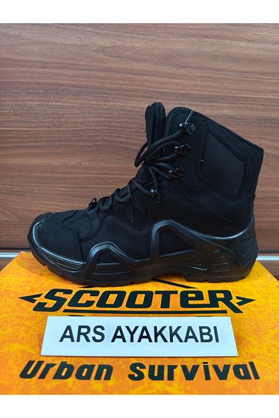 Scooter 1492 Model Black Tactical Ανδρικές Μπότες Trekking - Μπότες Στρατιωτικές Ειδικές Επιχειρήσεις