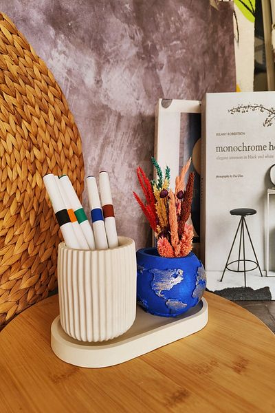 puridadesign Комплект държачи за моливи World Flowercasters